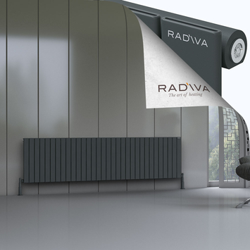 Radiva - Arno Radiateur En Aluminium 600x2364 Anthracite Foncé