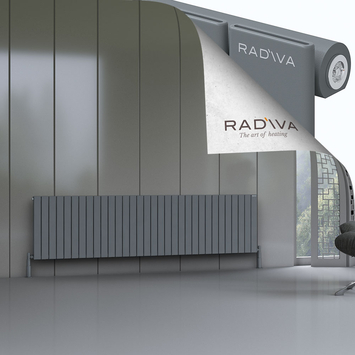 Radiva - Arno Radiateur En Aluminium 600x2364 Anthracite