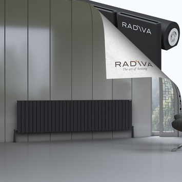 Radiva - Arno Radiateur En Aluminium 600x2364 Noir