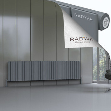 Radiva - Arno Radiateur En Aluminium 600x2438 Anthracite