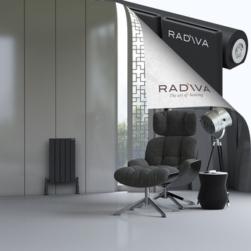 Radiva - Arno Radiateur En Aluminium 600x366 Noir