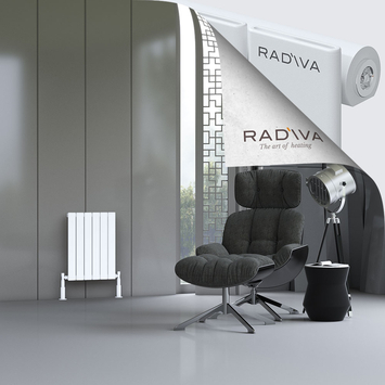Radiva - Arno Radiateur En Aluminium 600x440 Blanc