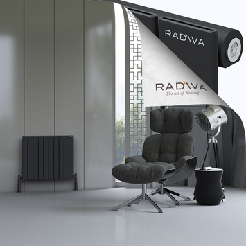 Radiva - Arno Radiateur En Aluminium 600x736 Noir