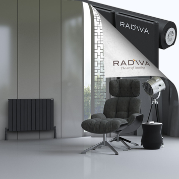 Radiva - Arno Radiateur En Aluminium 600x884 Noir
