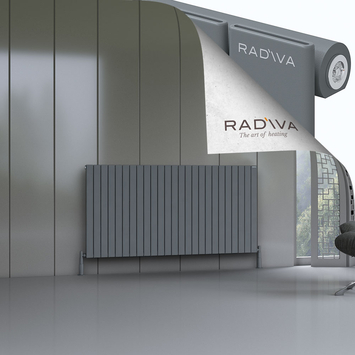 Radiva - Arno Radiateur En Aluminium 900x1846 Anthracite