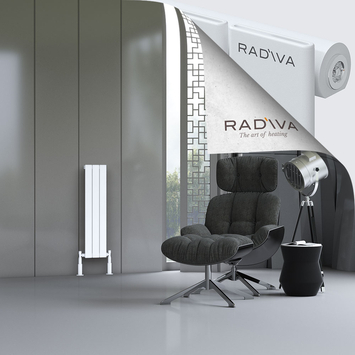 Radiva - Arno Radiateur En Aluminium 900x218 Blanc
