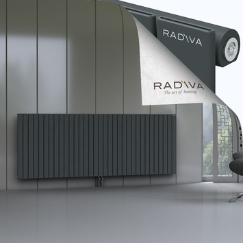 Arno Radiateur En Aluminium 900x2438 Anthracite Foncé - Thumbnail