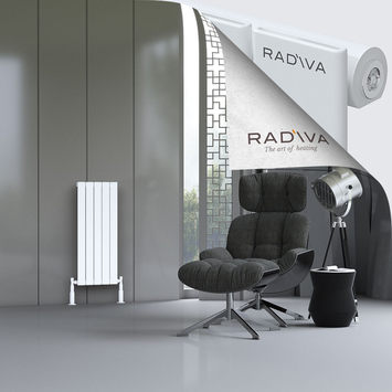 Radiva - Arno Radiateur En Aluminium 900x366 Blanc
