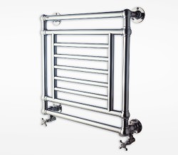 Radiva - Aruba Retro Towel Warmer 693x693 Chrome (Brass)