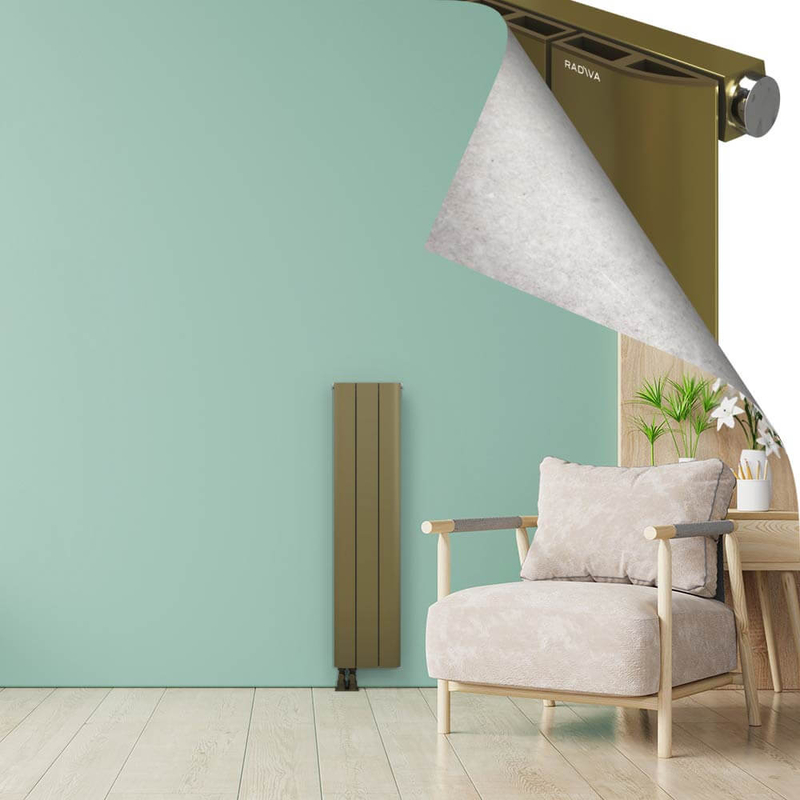 ASTER Alüminyum Radyatör 1200x280 Plazma Prinç