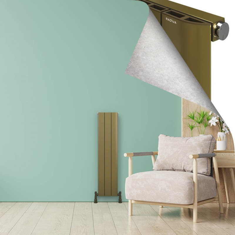 ASTER Alüminyum Radyatör 1200x280 Plazma Prinç