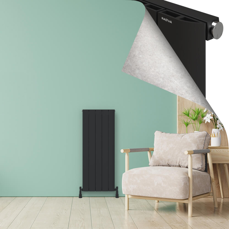 ASTER Alüminyum Radyatör 1200x470 Koyu Antrasit