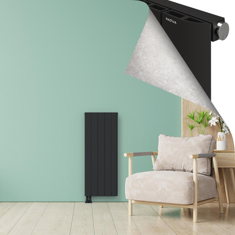 ASTER Alüminyum Radyatör 1200x470 Koyu Antrasit