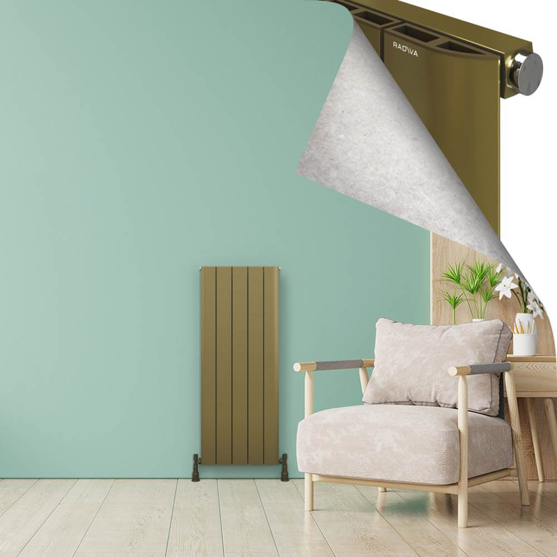 ASTER Alüminyum Radyatör 1200x470 Plazma Prinç