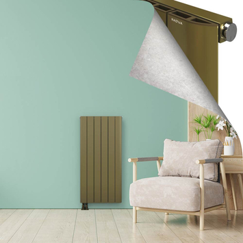 ASTER Aluminium Radiator 1200x565 Plasma Brass - Thumbnail
