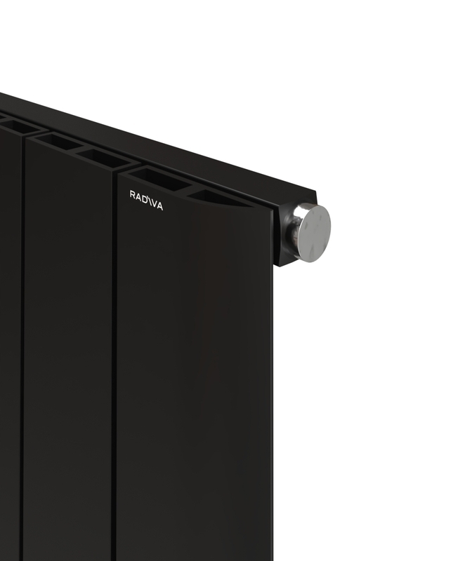ASTER Radiateur en Aluminium 1200x565 Noir