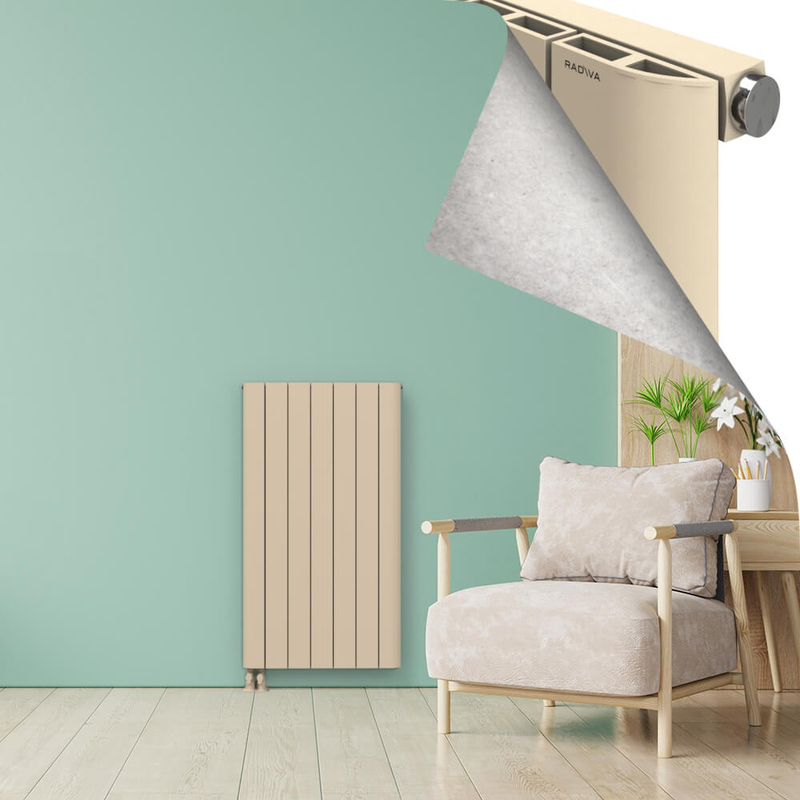 ASTER Alüminyum Radyatör 1200x660 Kapuçino