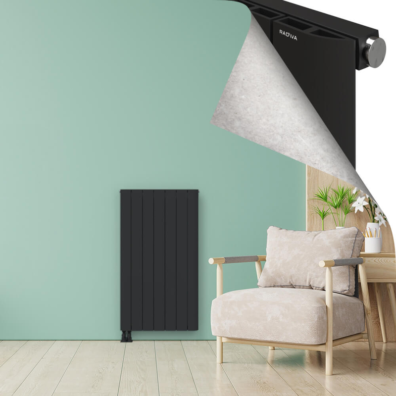 ASTER Alüminyum Radyatör 1200x660 Koyu Antrasit