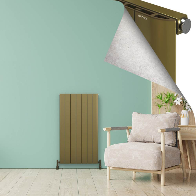 ASTER Alüminyum Radyatör 1200x660 Plazma Prinç