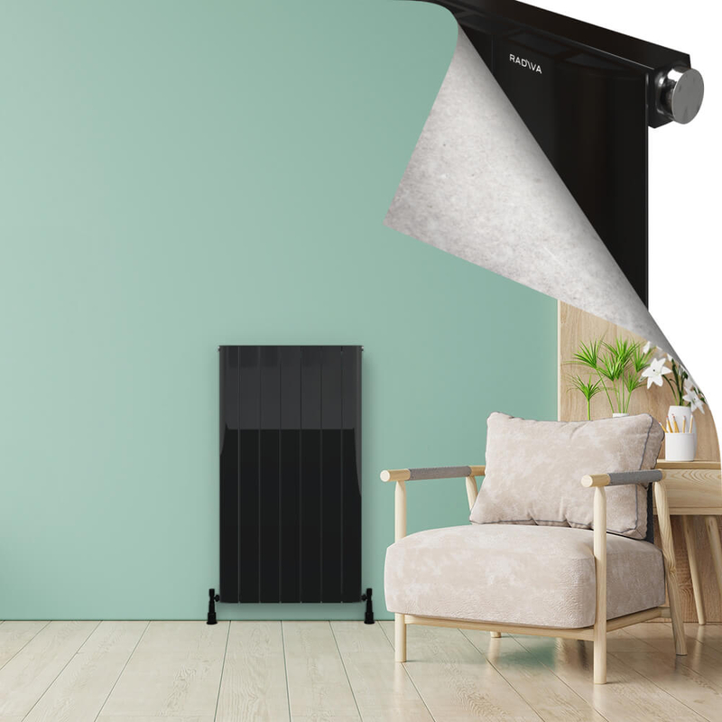 ASTER Alüminyum Radyatör 1200x660 Plazma Siyah