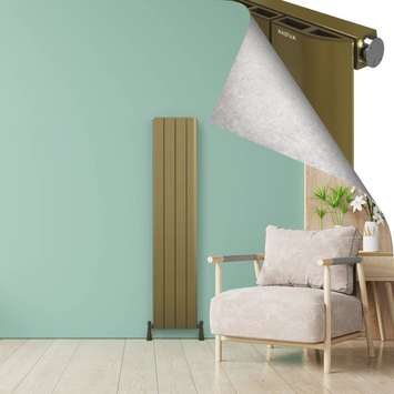 Radiva - ASTER Aluminium Radiator 1800x375 Plasma Brass