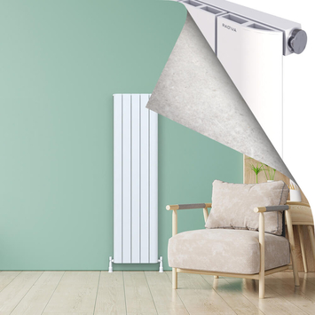 Radiva - ASTER Aluminium Radiator 1800x470 White