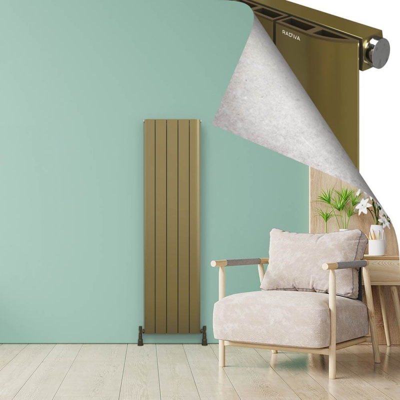 ASTER Alüminyum Radyatör 1800x470 Plazma Prinç