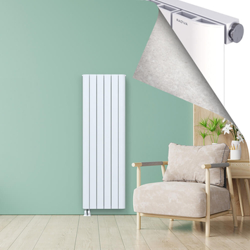 ASTER Alüminyum Radyatör 1800x565 Beyaz - Thumbnail