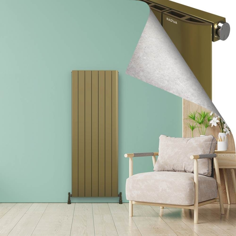 ASTER Alüminyum Radyatör 1800x660 Plazma Prinç
