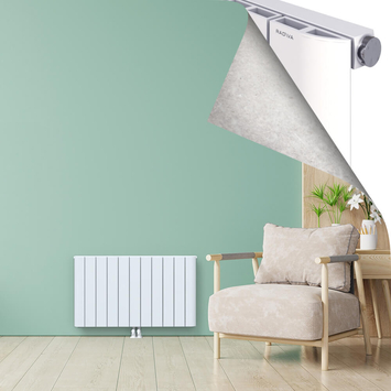 ASTER Aluminium Radiator 600x1040 White - Thumbnail