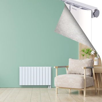 ASTER Aluminium Radiator 600x1040 White - Thumbnail