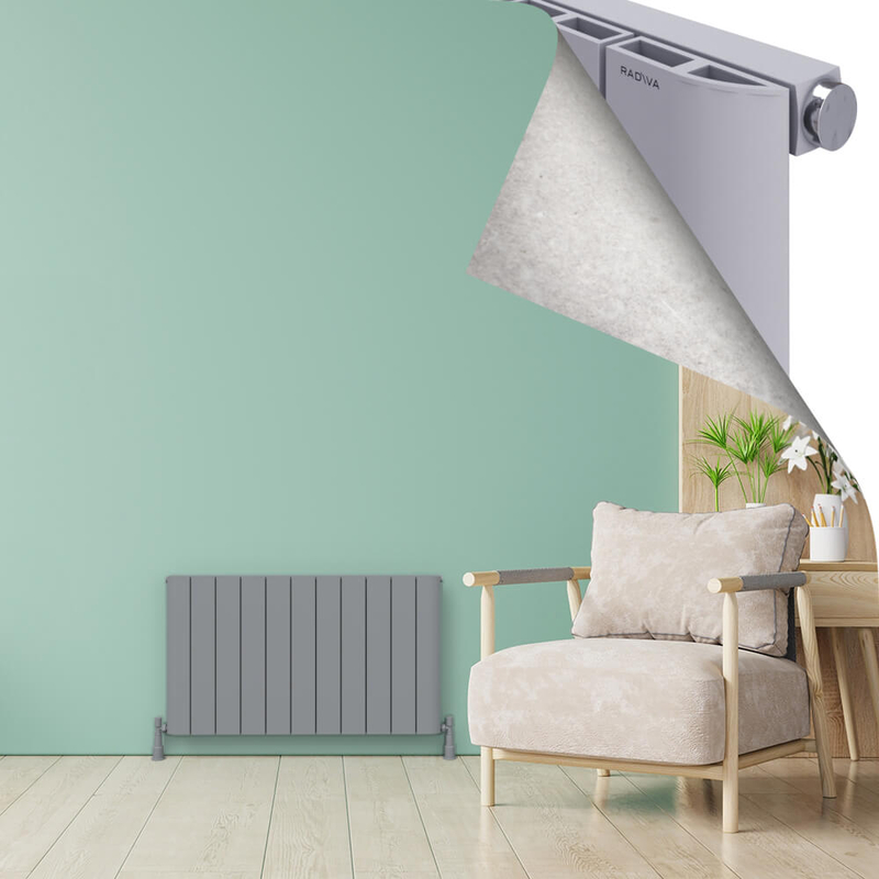 ASTER Aluminium Radiator 600x1040 Grey