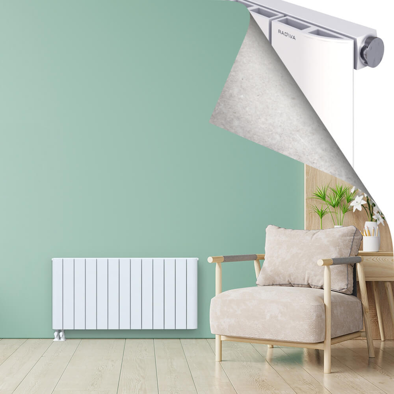 ASTER Aluminium Radiator 600x1230 White
