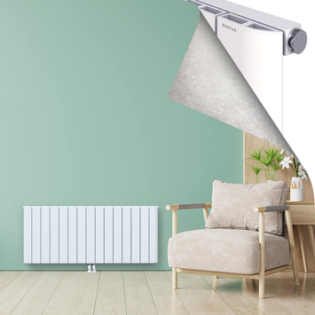 ASTER Aluminium Radiator 600x1420 White - Thumbnail