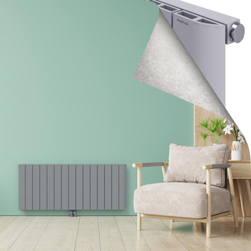ASTER Aluminium Radiator 600x1420 Grey - Thumbnail