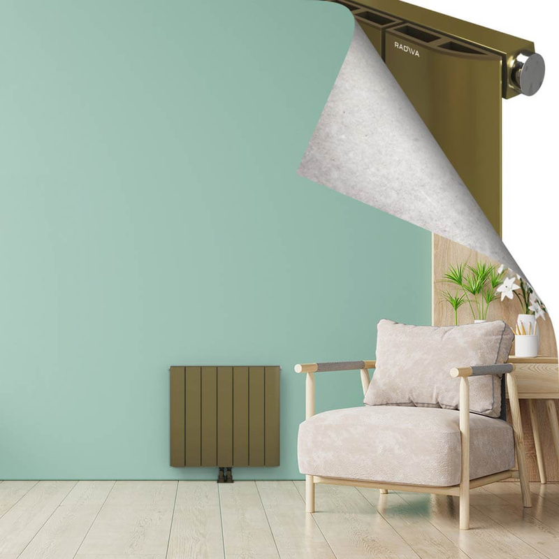 ASTER Alüminyum Radyatör 600x660 Plazma Prinç