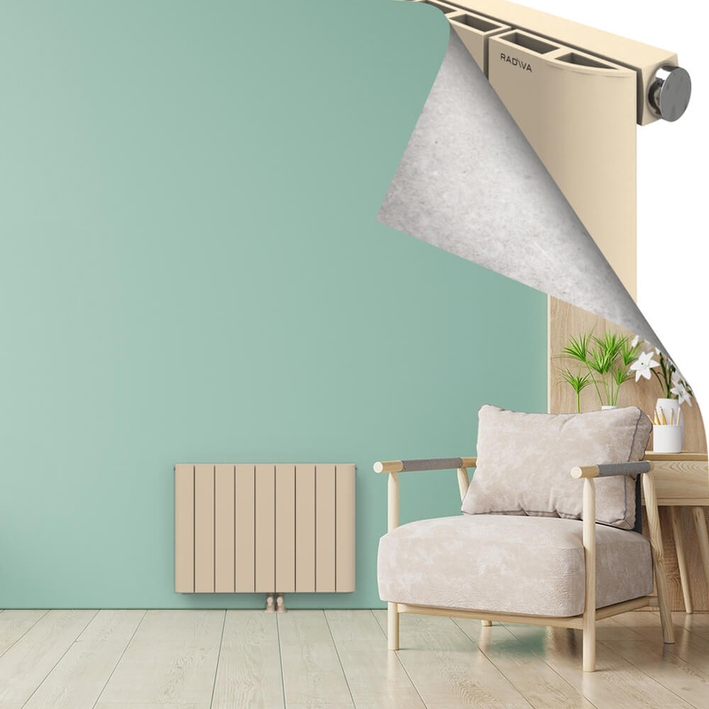 ASTER Alüminyum Radyatör 600x850 Kapuçino