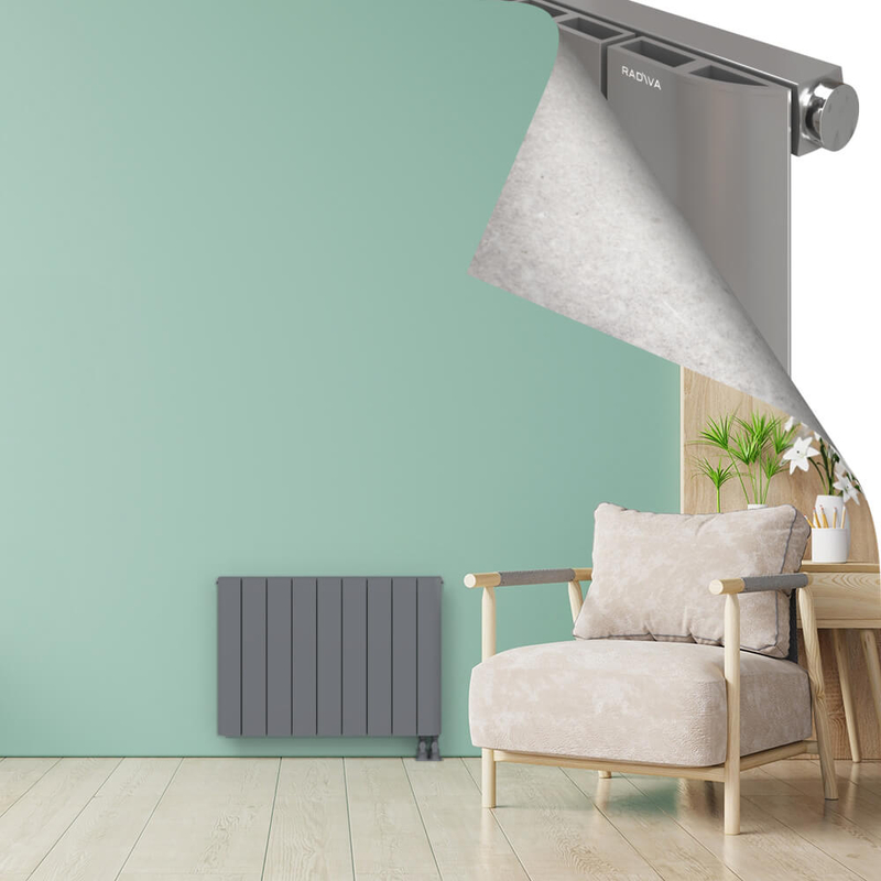 ASTER Alüminyum Radyatör 600x850 Plazma Gri