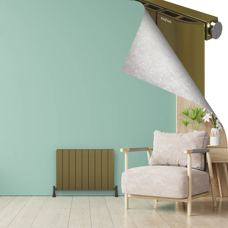 ASTER Alüminyum Radyatör 600x850 Plazma Prinç