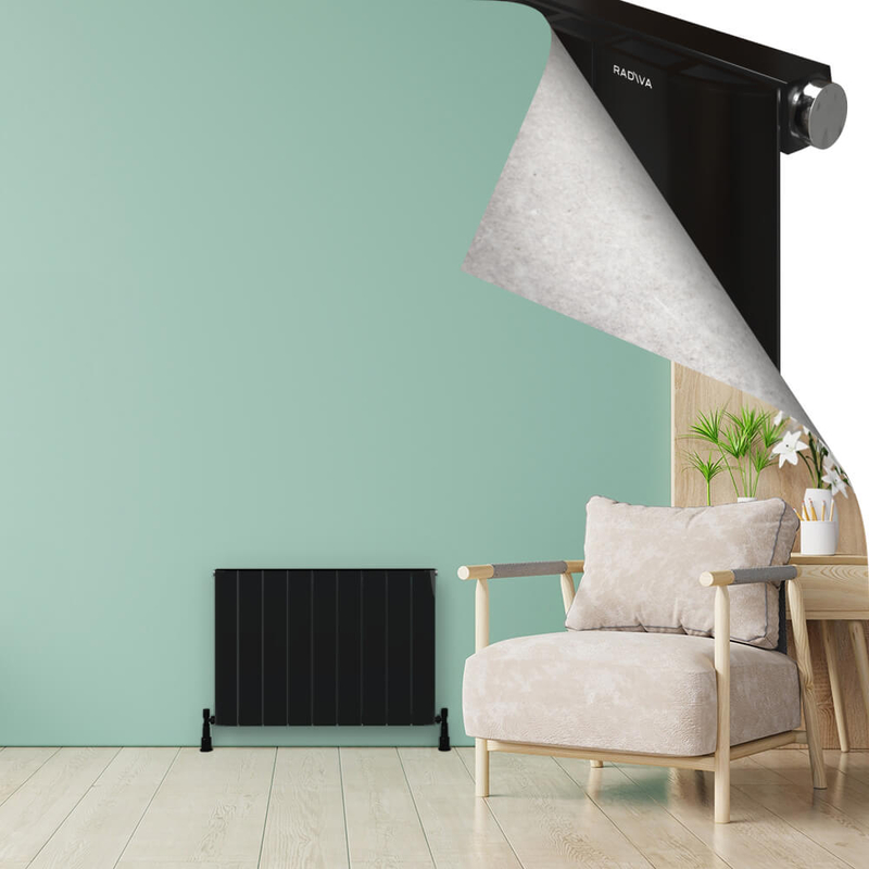 ASTER Alüminyum Radyatör 600x850 Plazma Siyah