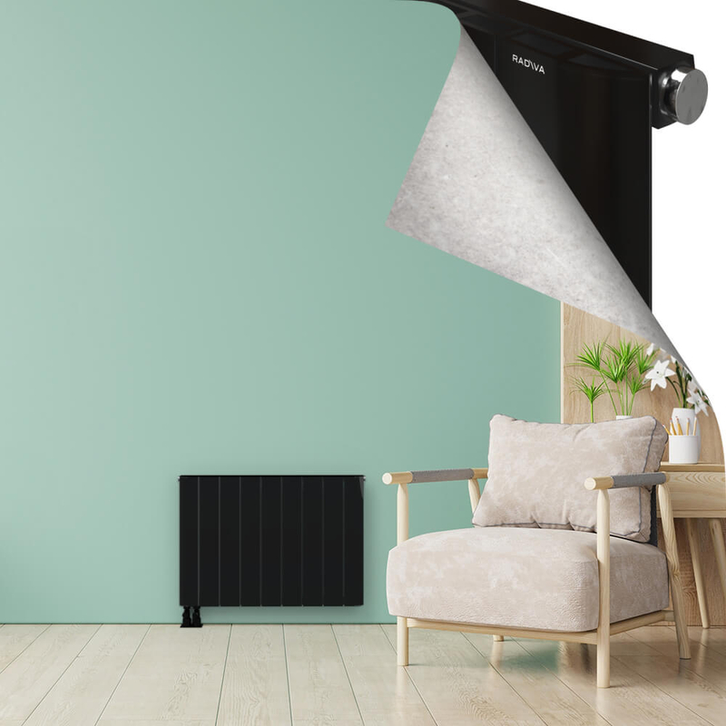 ASTER Alüminyum Radyatör 600x850 Plazma Siyah