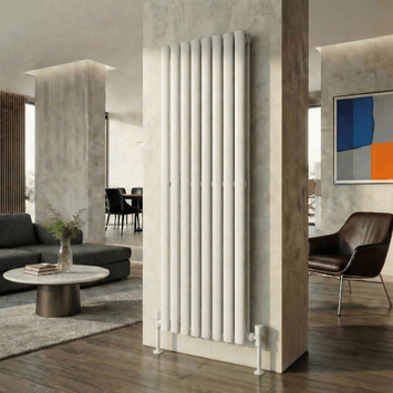  - AURA Çelik Dekoratif Radyatör 1800x608 Beyaz