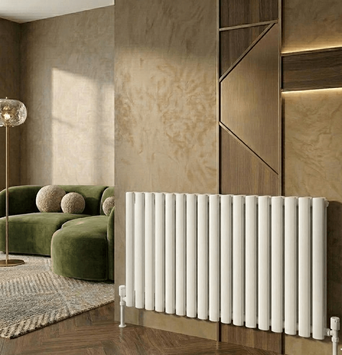  - AURA Çelik Dekoratif Radyatör 600x1216 Beyaz