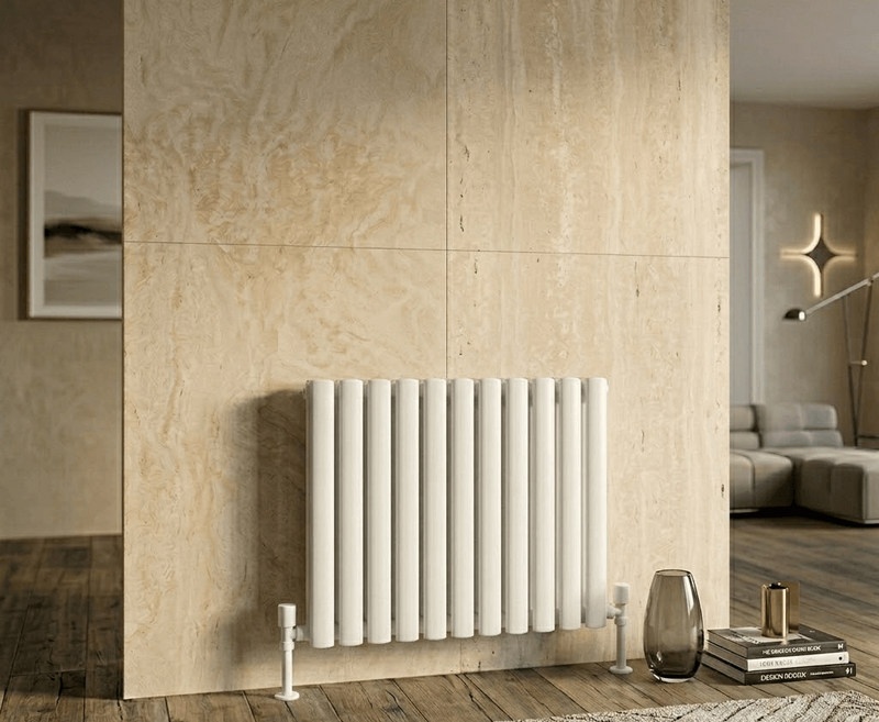 AURA Çelik Dekoratif Radyatör 600x836 Beyaz