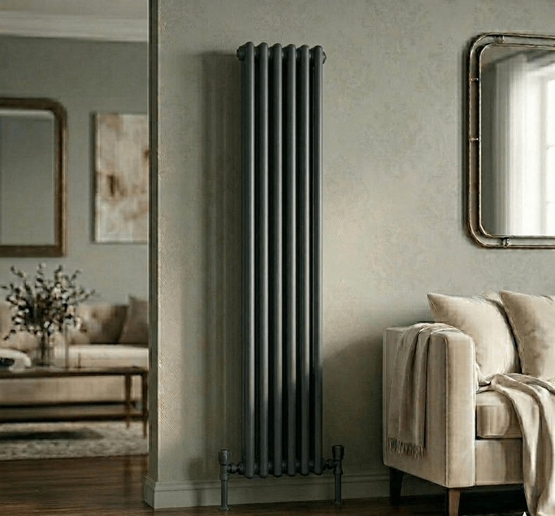 AXON Kolon Radyatör 3 Kolonlu 1800x290 Antrasit