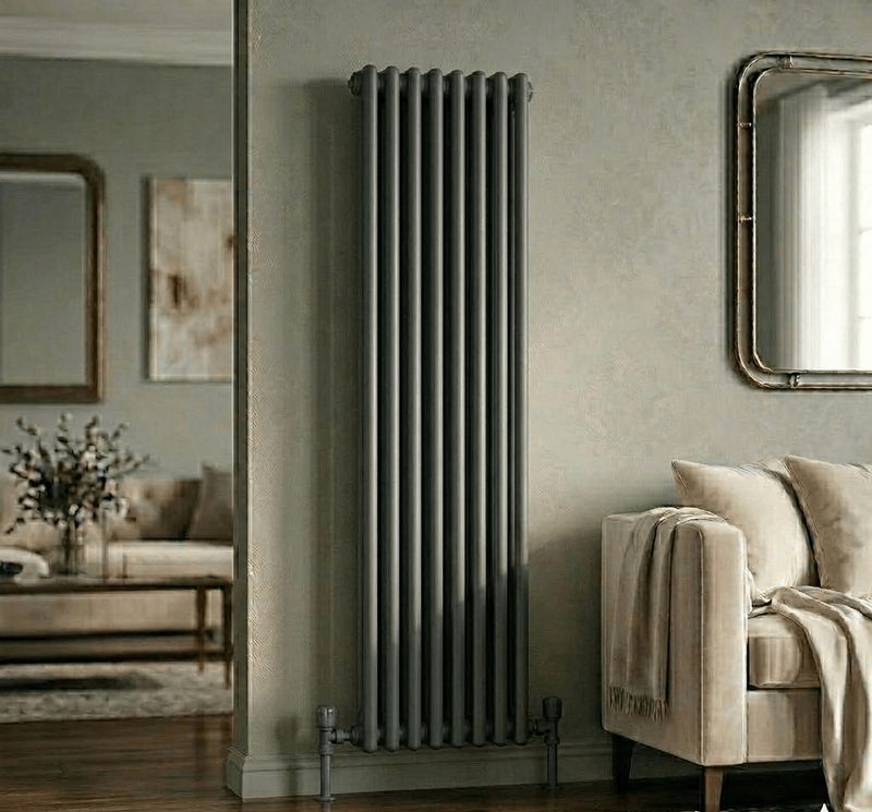 AXON Kolon Radyatör 3 Kolonlu 1800x380 Antrasit