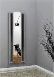 Bahama Decorative Radiator 540x1760 Chrome - Thumbnail