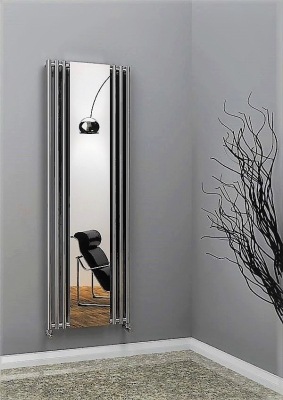 Bahama Decorative Radiator 540x1760 Chrome