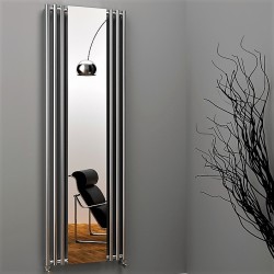 Bahama Decorative Radiator 540x1760 Chrome - Thumbnail