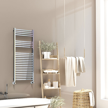 Radiva - Barbados Decorative Towel Warmer 500x1200 Chrome